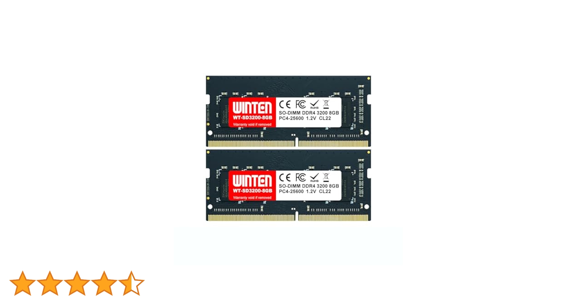 Amazon.co.jp: WINTEN ノートPC用メモリ DDR4-3200 16GB（8GB×2